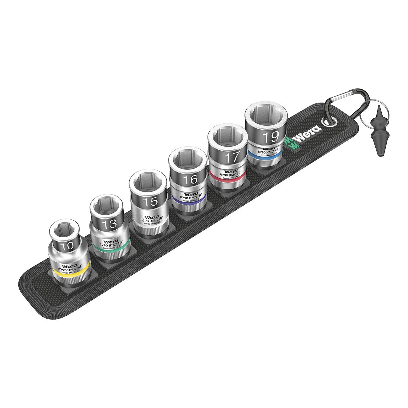 Wera 1/2″ Drive Metric Sockets – On Storage Belt (7 Piece)