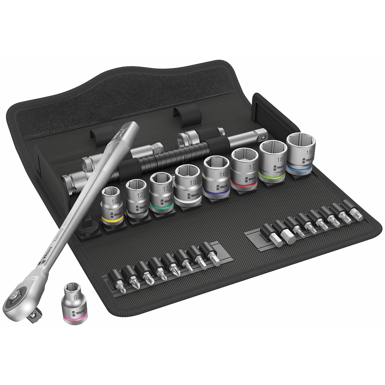 Wera Metric 3/8” Switch Ratchet Set (29-Piece Set)