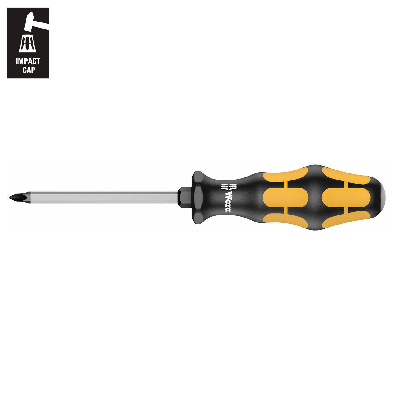 Wera Kraftform Chiseldriver Phillips Screwdriver - PH# 3 Head