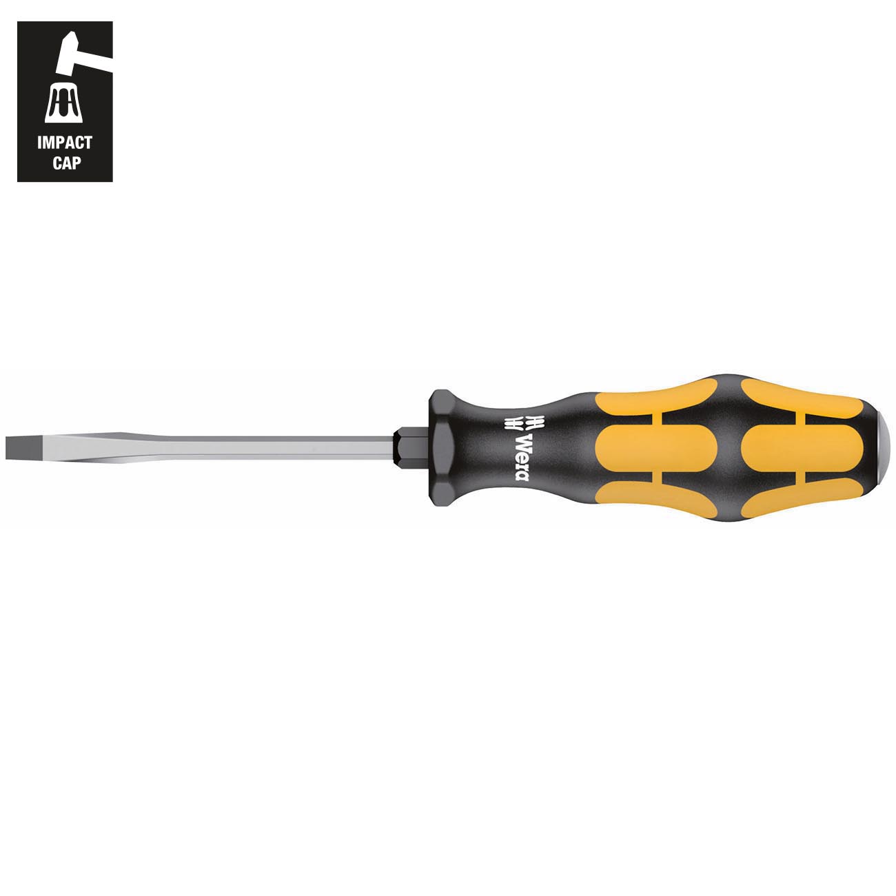 Wera Kraftform Chiseldriver Slotted Screwdriver - 4.5mm Head