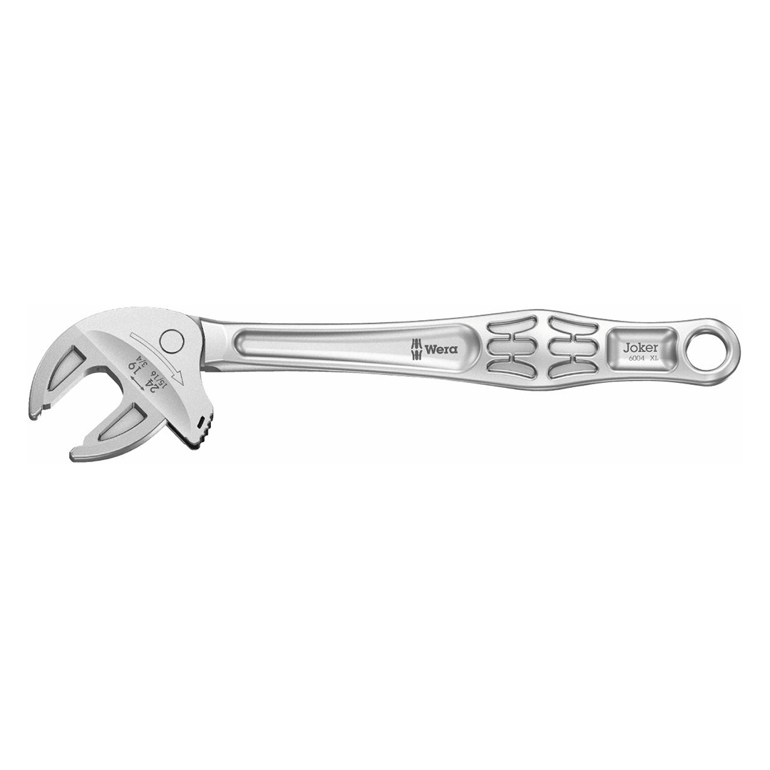 WERA 6004 Joker XL Self-Setting Combination Wrench: 19 - 24mm 3/4″ - 15/16″