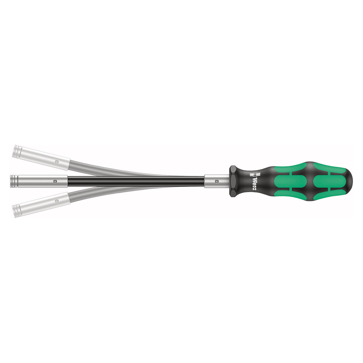 Wera Bitholding Screwdriver Extra Slim with Flexible Shaft - Length 6-7/8"