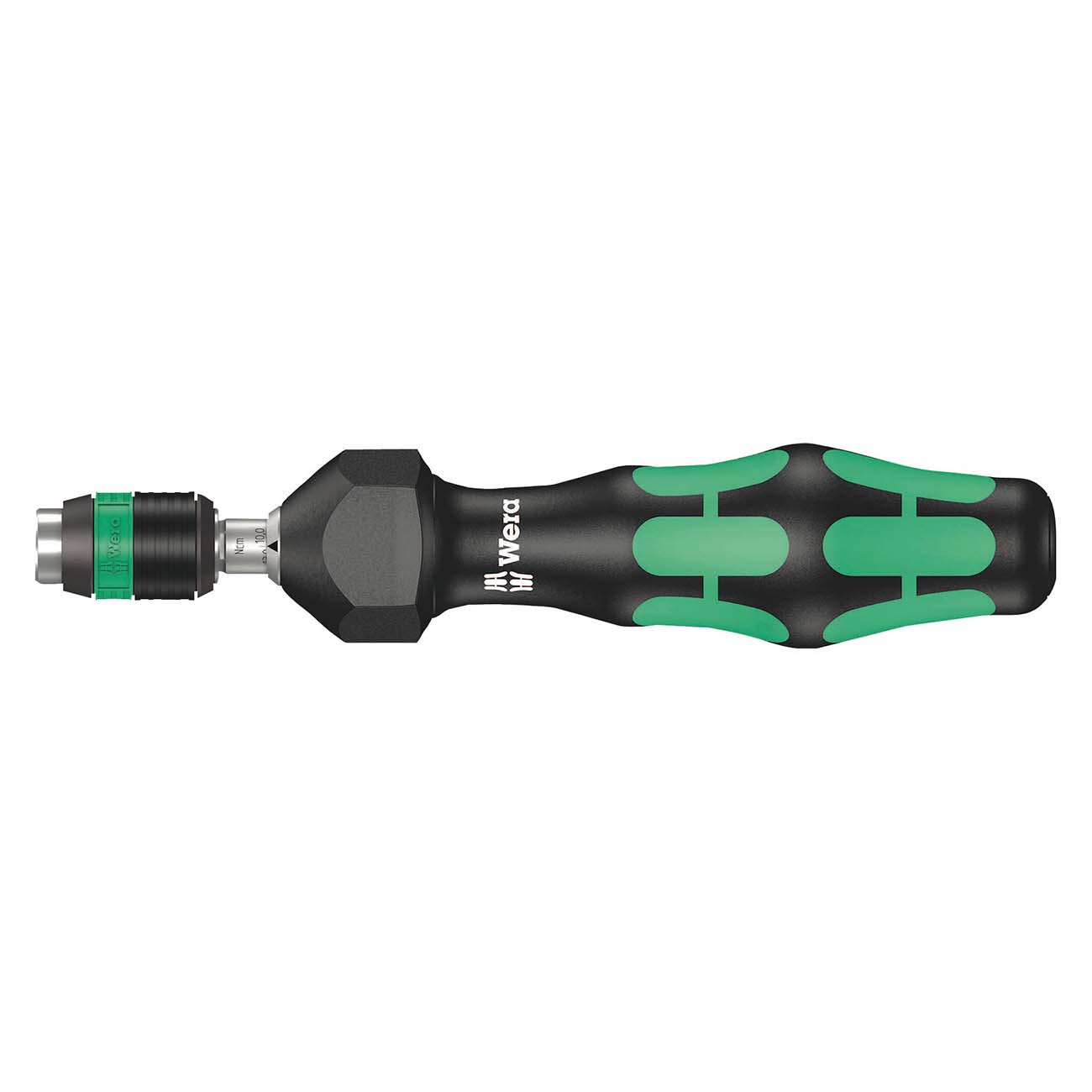 Wera Adjustable Torque Screwdriver Handle with Quick-Release Chuck (NM Scale)