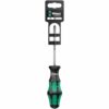 Wera Screwdriver: Pozidriv PZ #2 x 100 mm (On Hang-Tag)