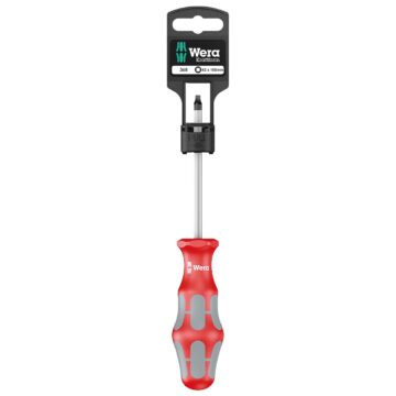 Wera Screwdriver: Square SQ #1 x 80mm (On Hang-Tag)