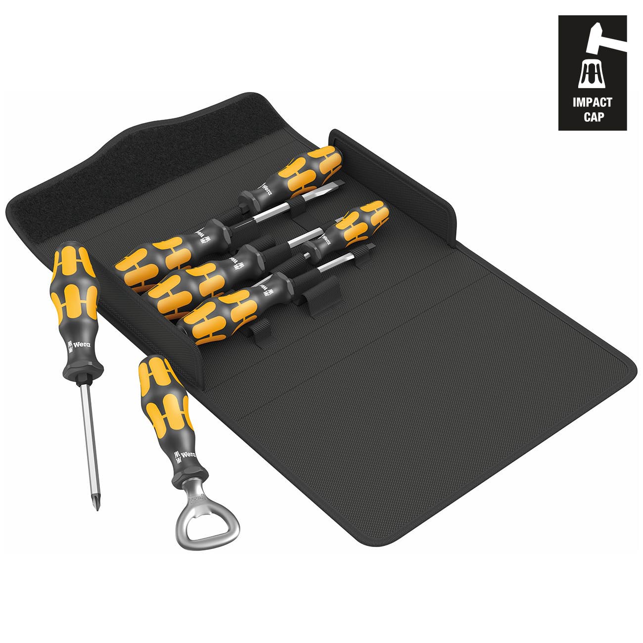 Wera Chiseldriver Screwdriver Set in Textile Box (7-Piece Set)