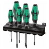 Wera Kraftform Plus Torx BO Safety Screwdriver Set and Rack With Bore Hole