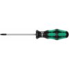 Wera Screwdriver: Tamper-Proof Torx BO TX #15 x 80mm (with Bore Hole)