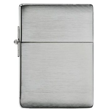 Zippo Windproof Lighter 1935 Replica w/o slashes Brushed Chrome