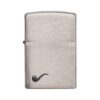 Zippo Windproof Lighter Pipe Lighter Brushed Chrome