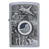 Zippo Windproof Lighter Joined Forces Emblem Street Chrome