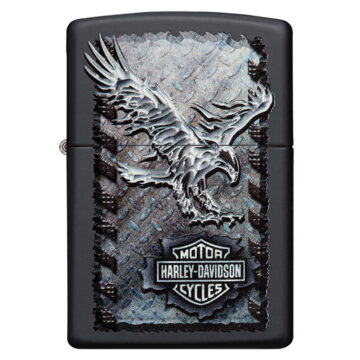 Zippo Harley-Davidson Iron Eagle Black Matte