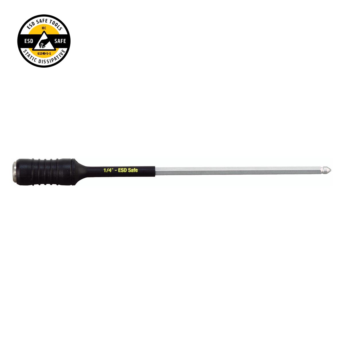 Wiha ESD Safe Bit Holder 6-3/8" Adapter - For 1/4'' Drive Bits