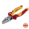 Wiha Insulated Industrial Crimping Pliers - 7" Overall Length