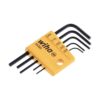 Wiha Mini SAE Short-Arm Hex L-Key Set - 5 Piece Set