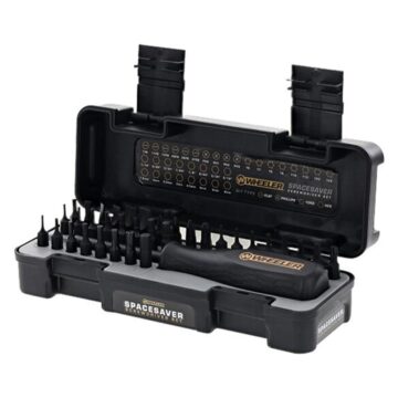 Wheeler Spacesaver Screwdriver Bit Set (36 Piece)