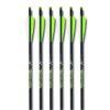 Carbon Express 20" Piledriver Crossbolt Shafts with 3" Dragon Vanes (6-Pack)