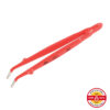 Wiha Insulated 8" Tweezers - Angled Blunt Tip