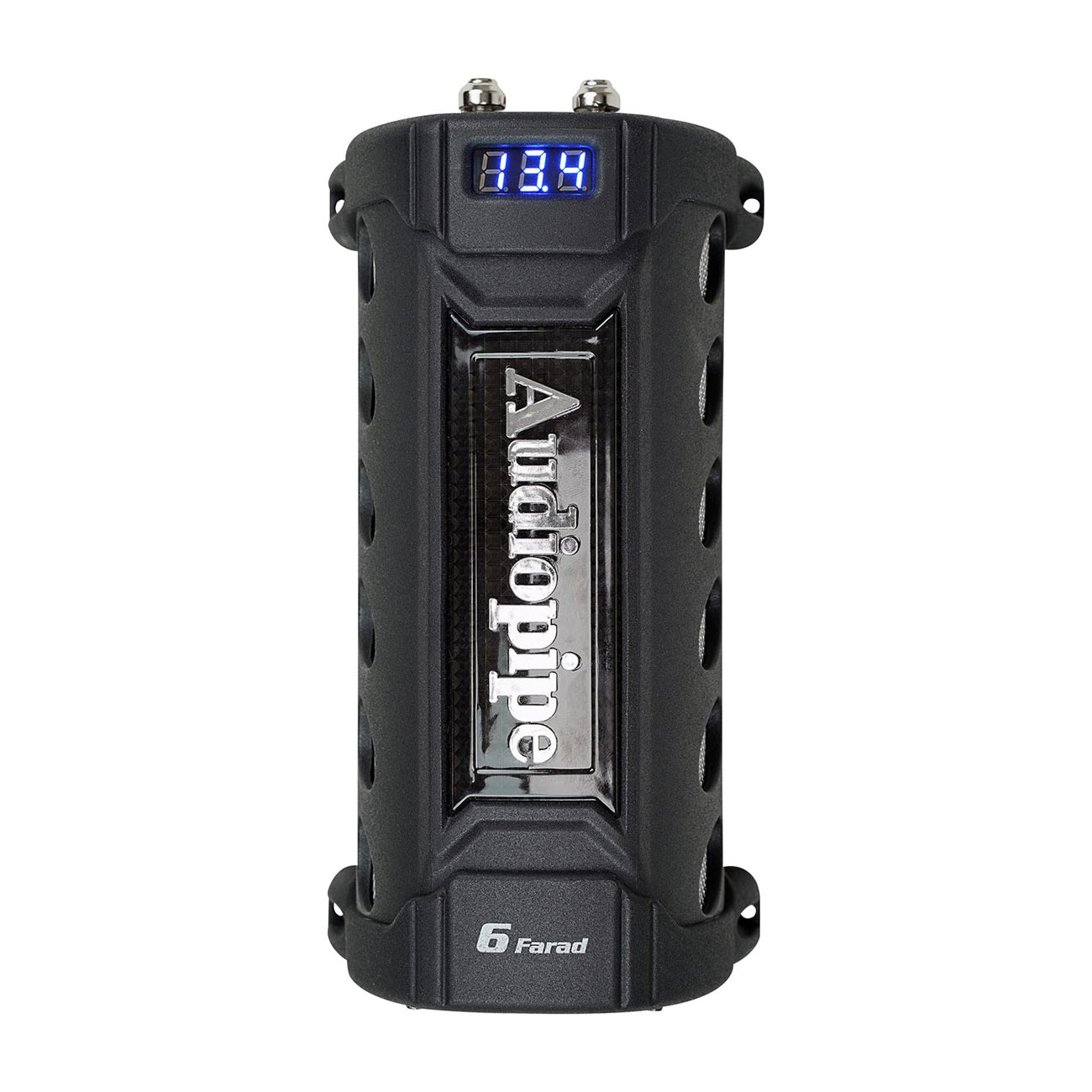 Audiopipe 6 Farad Power Capacitor with digital voltage display