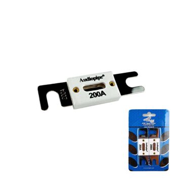 Audiopipe 200 Amp Ceramic ANL Type Fuse (2-Pack)