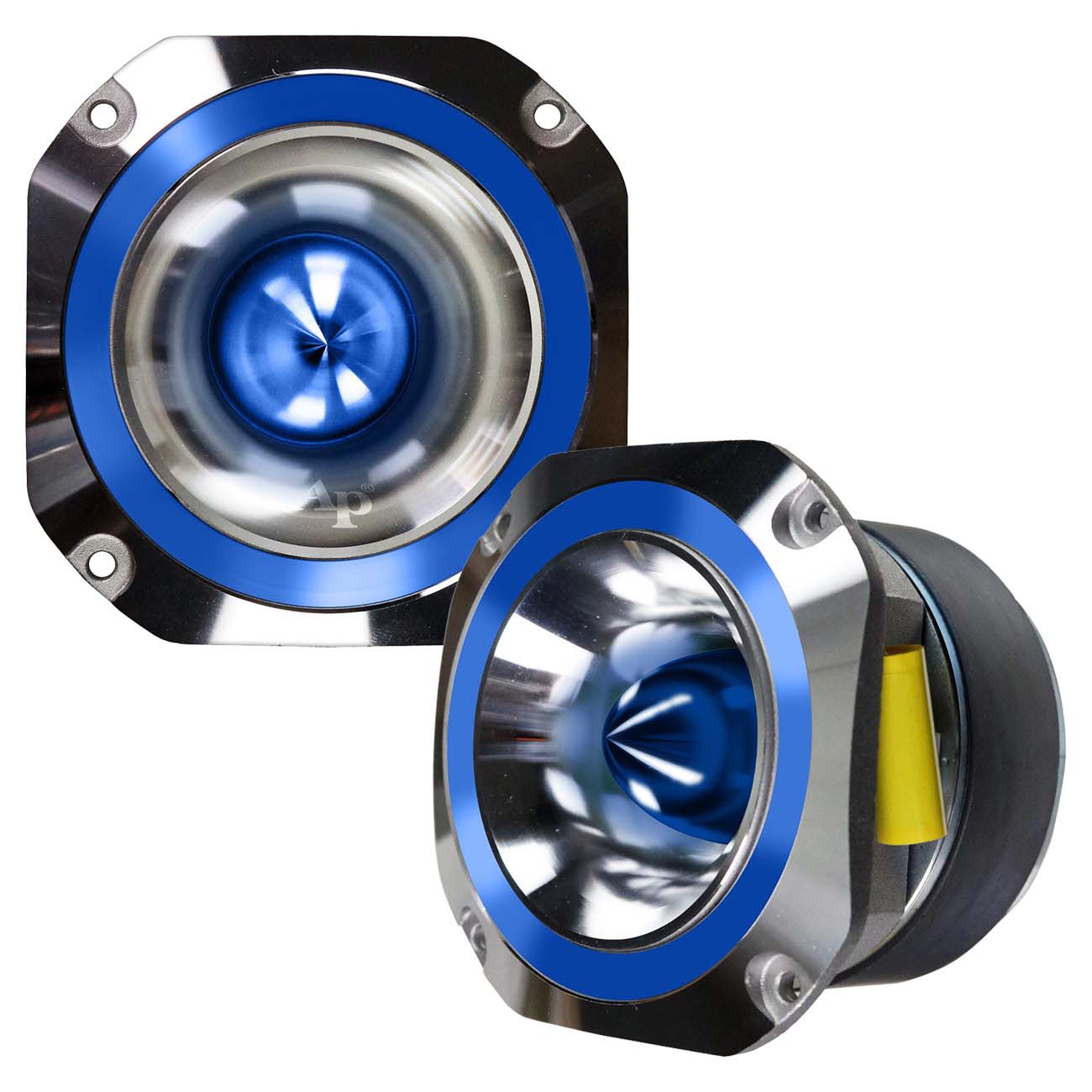 Audiopipe 4" Aluminum Super Tweeter (Blue) 400W Max (Sold Individually)