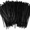 Xscorpion (CT-6)  6″ Wire Ties - Black (1000 count)