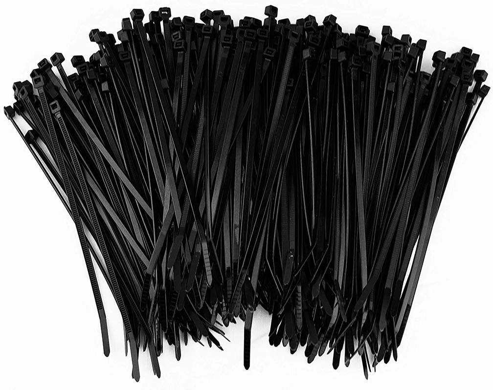 Xscorpion (CT-6) 6″ Wire Ties - Black (1000 count)
