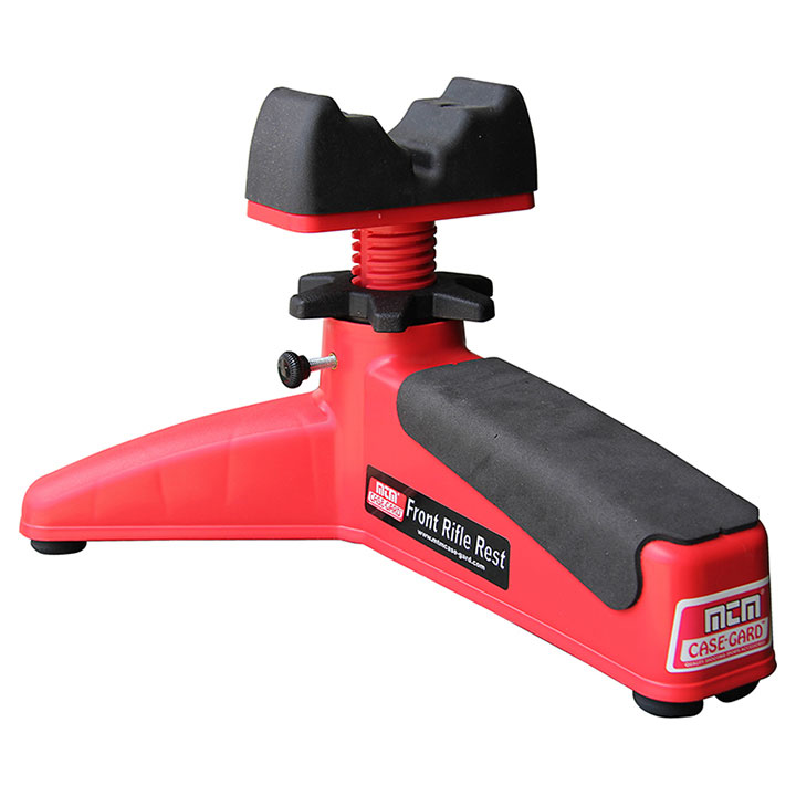 MTM Front Rifle Rest - Ideal Shooting Rest for Rifle Shotgun Handgun Red