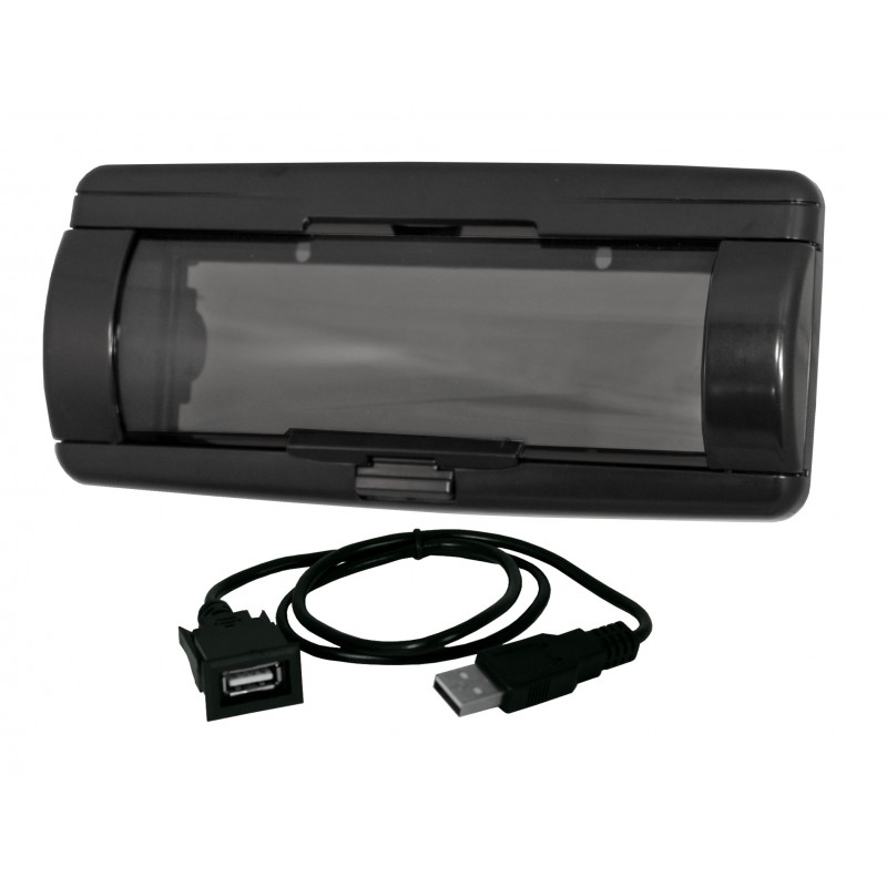 American International Single DIN Marine Cover Black