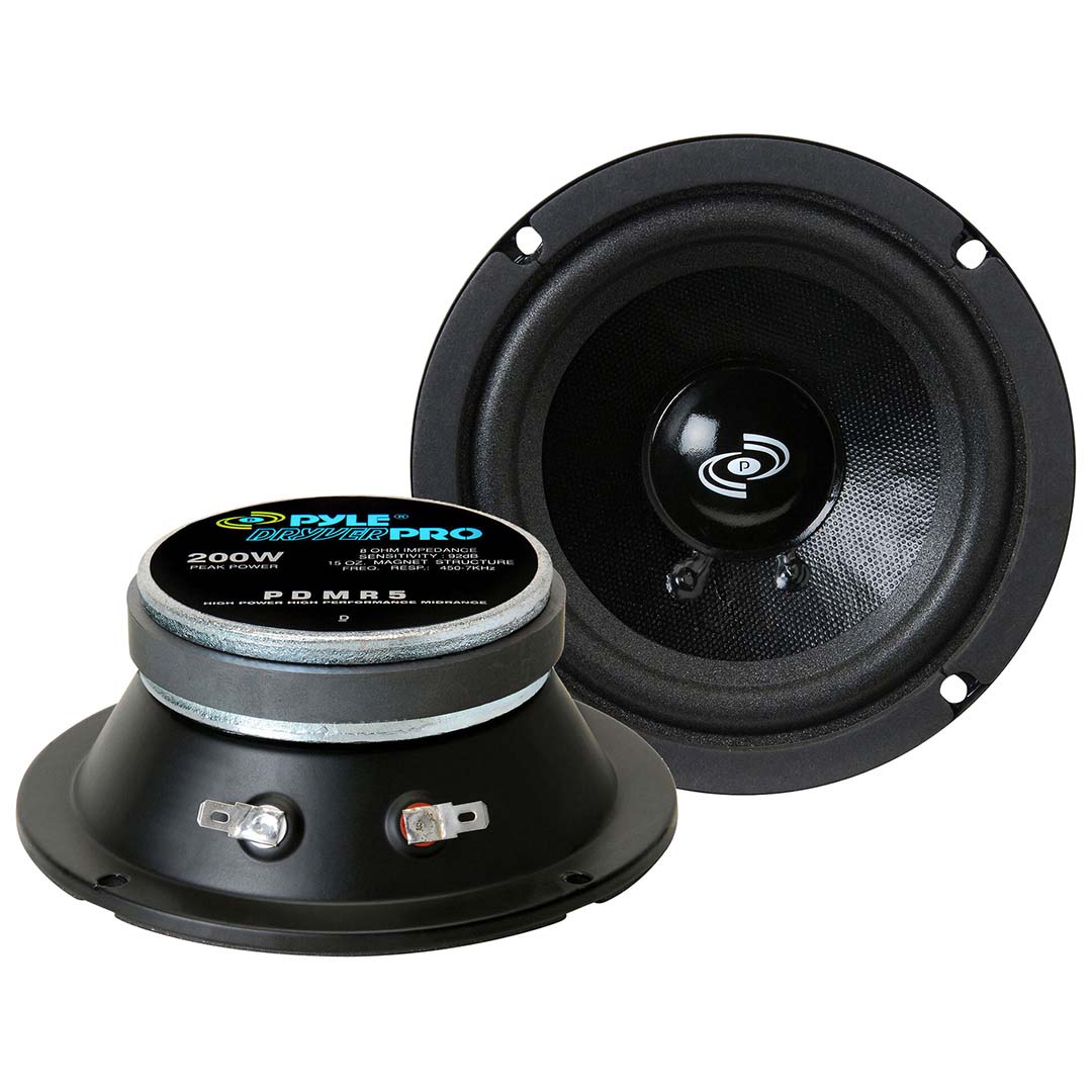 PYLE DRIVEMIDRANGE DRIVER(Sold each) 5" 8 OHM