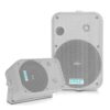 SPEAKERS 6.5" WHITE OUTDOOR PYLE PRO; PAIR