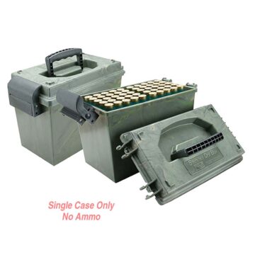 MTM Shotshell Dry Box 100 Round Case 12 Gauge up to 3.5 Inch Wild Camo