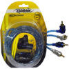 XScorpion 18-Foot Right Angle Triple Shielded RCA Cable - Expert Link Series
