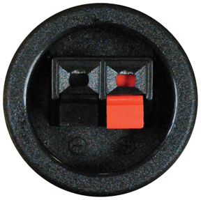 Qpower 2" push in speaker terminal