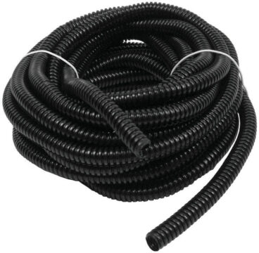 Audiopipe 1/2" Split Loom 100 Ft. roll  Black(LMBK12100)