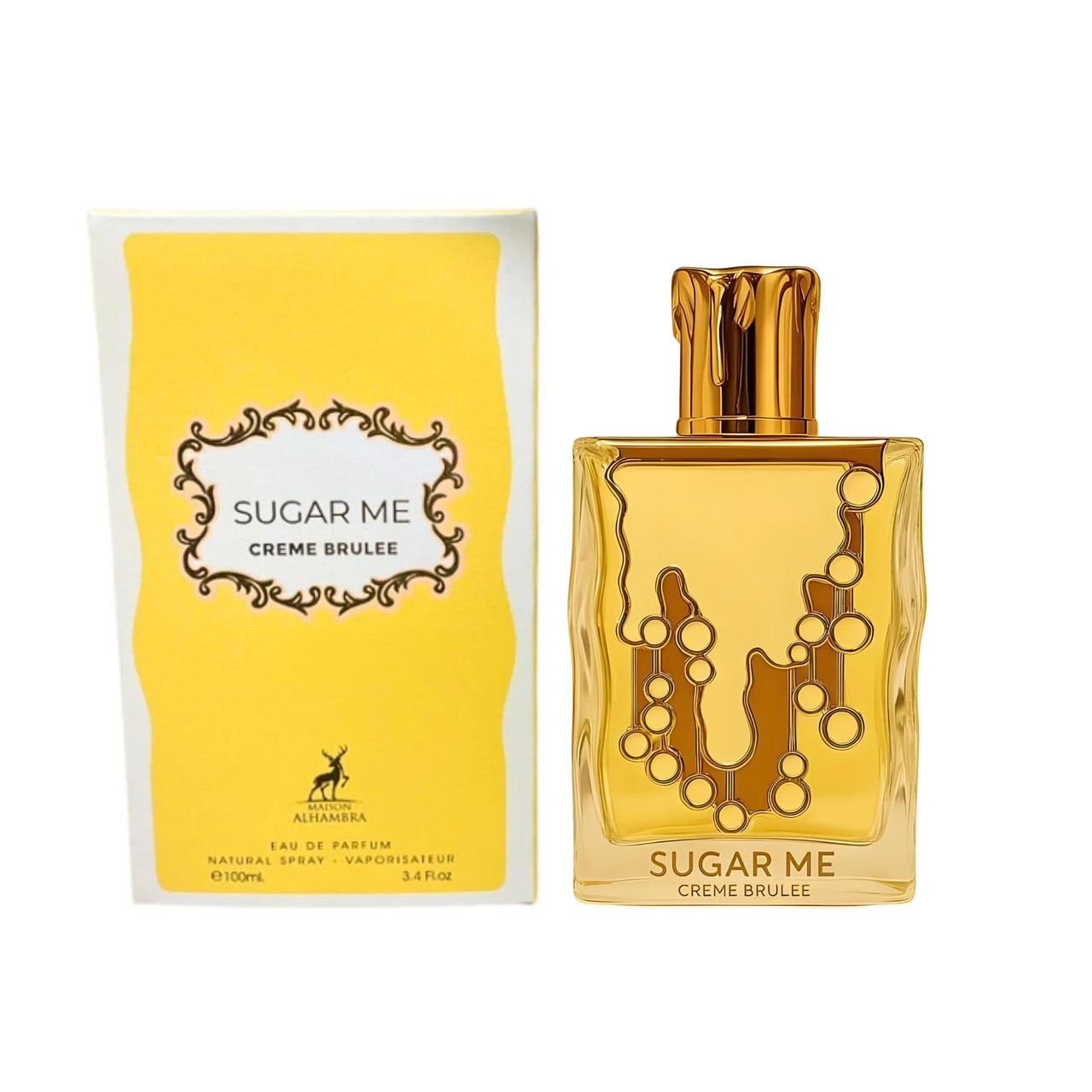 ALHAMBRA SUGAR ME CRÈME BRULEE 3.4 EAU DE PARFUM SPRAY FOR WOMEN