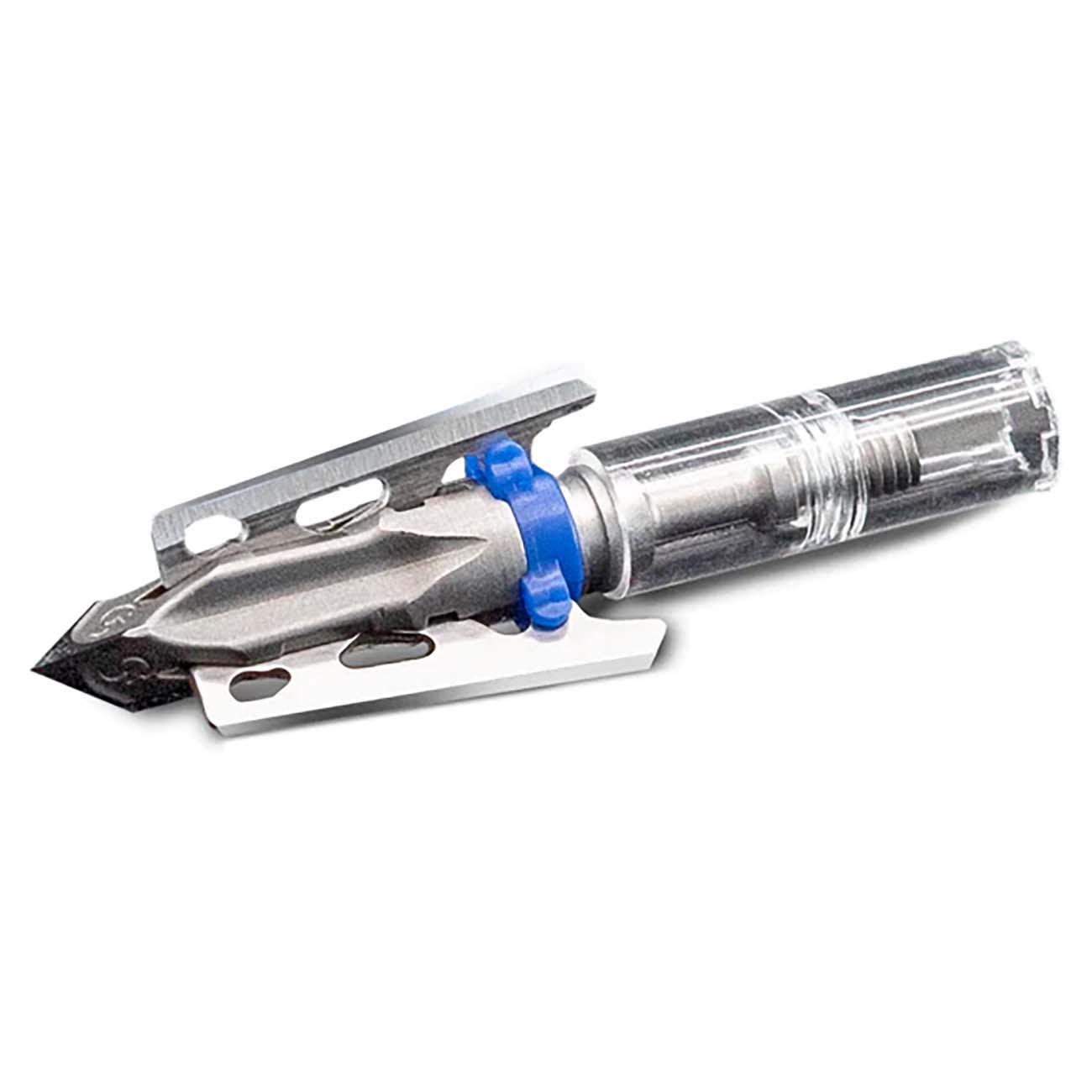 G5 Outdoors Deadmeat Crossbow Broadhead - 100 Grain (3-Pack Plus Fixed Practice Tip) - Image 2