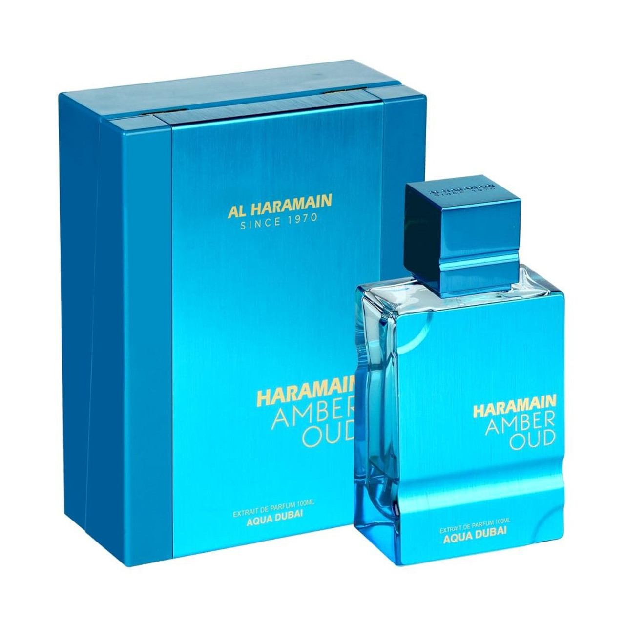 AL HARAMAIN AMBER OUD AQUA DUBAI 3.4 EXTRAIT DE PARFUM SPRAY