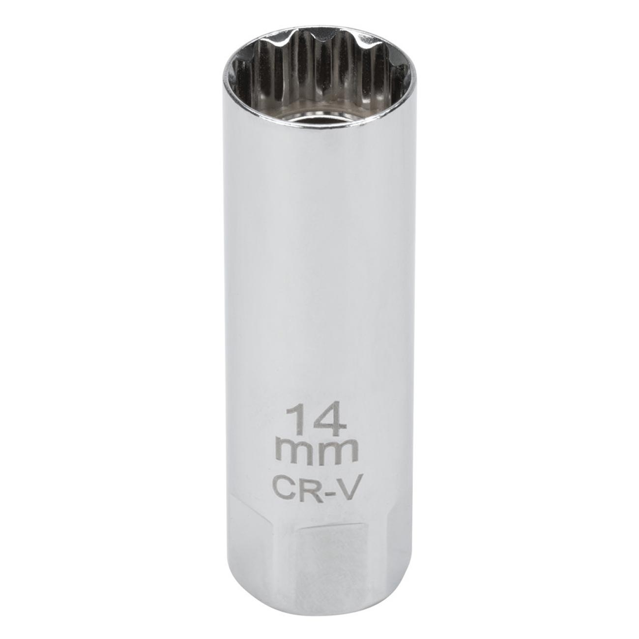 Performance Tool 3/8" Drive 14mm Magnetic 12-Point Spark Plug Socket