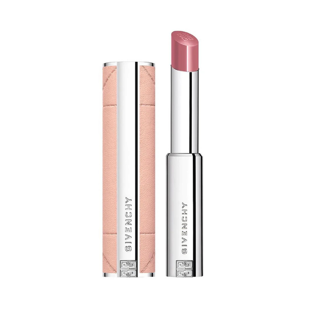 GIVENCHY ROSE PERFECTO SHINE 0.11 SERUM LIPSTICK #118 MELLOW PINK
