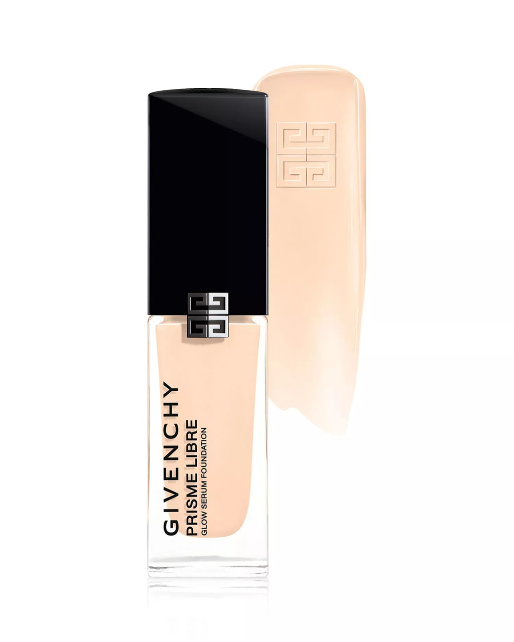 GIVENCHY PRISME LIBRE GLOW SERUM 1 OZ BLURRING & HYDRATING FOUNDATION #0.5N