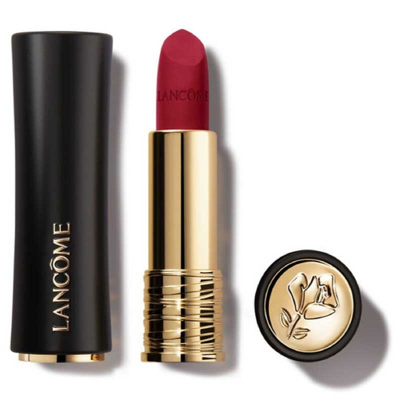 LANCOME L'ABSOLU ROUGE HYDRATING SHAPING 0.11 LIPSTCIK #82 ROUGE PIGALLE