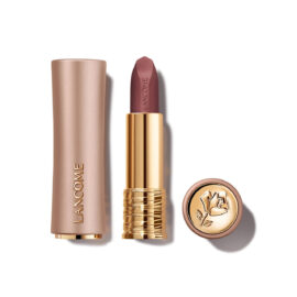 LANCOME L'ABSOLU ROUGE INTIMATTE SOFT MATTE 0.11 LIPSTICK #121 BROWN SANS FILTRE