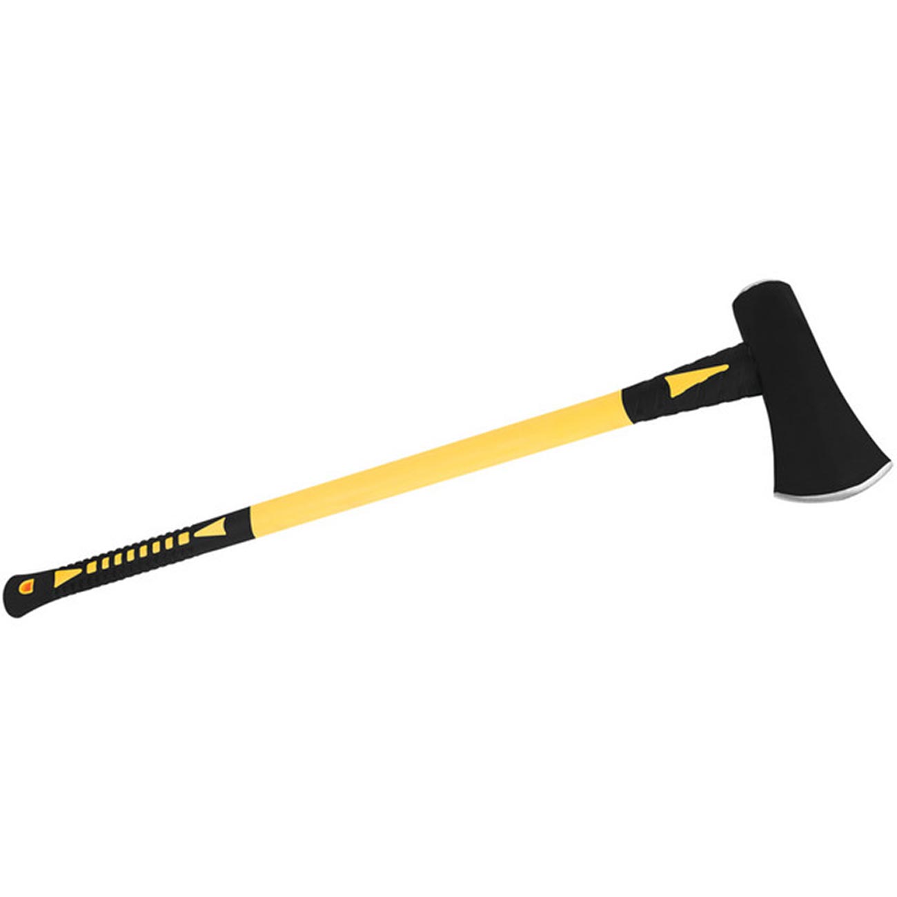 Performance Tool 8-Pound Splitting Maul with Fiberglass Handle Black/Yellow