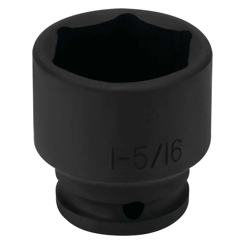 Performance Tool 1/2″ Drive 1-5/16" 6-Point Impact Socket