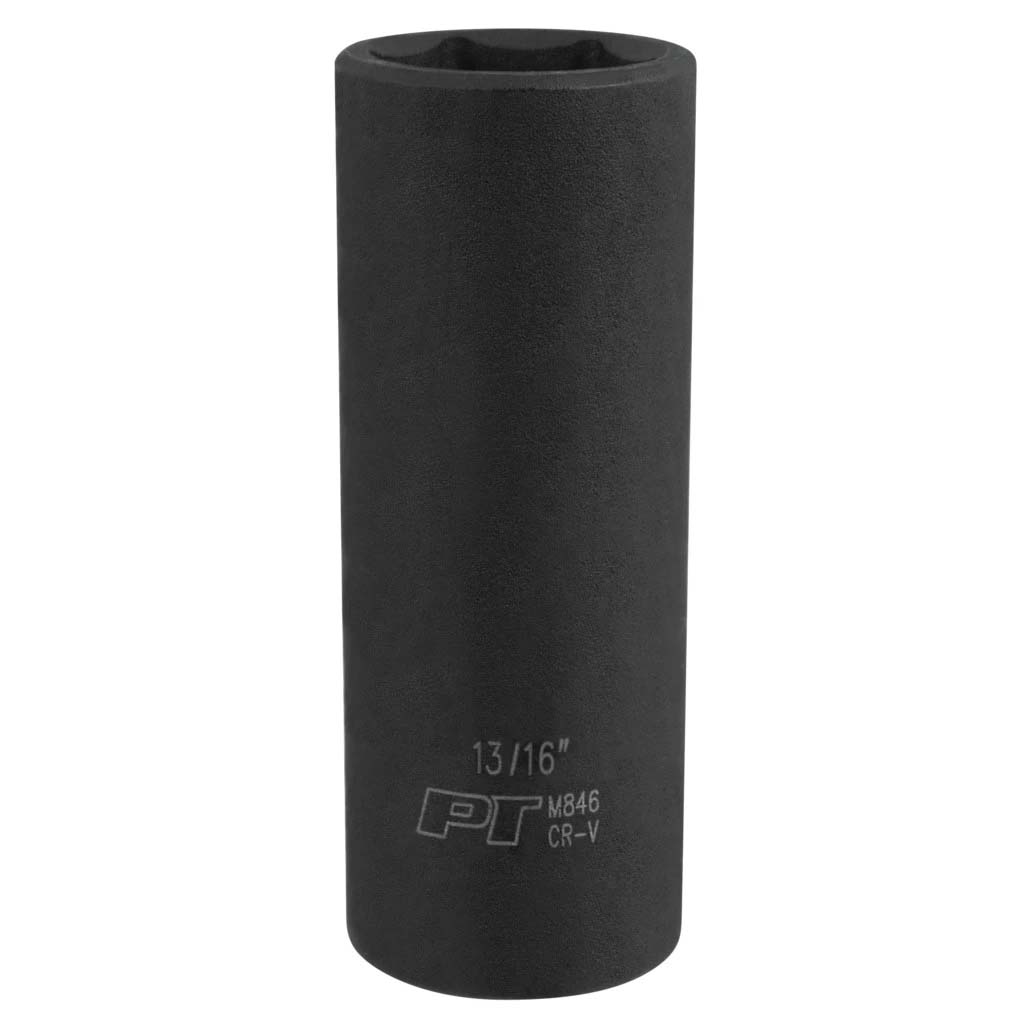 Performance Tool 1/2″ Drive 13/16" 6-Point Deep Impact Socket