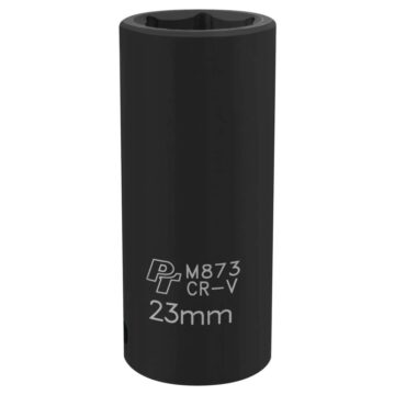 Performance Tool 1/2″ Drive 23mm 6-Point Deep Impact Socket