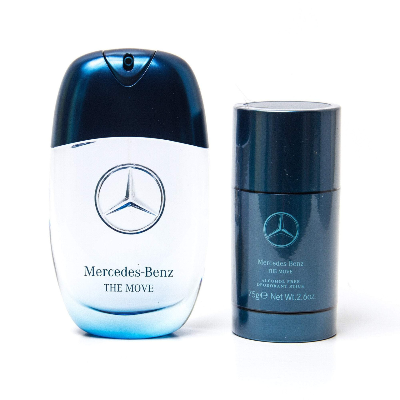 MERCEDES-BENZ THE MOVE 2 PCS SET FOR MEN: 2 OZ EAU DE TOILETTE SPRAY + 2.5 DEODORANT STICK