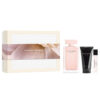 NARCISO RODRIGUEZ FOR HER 3 PCS SET: 3.3 EAU DE PARFUM SPRAY + 0.33 EAU DE PARFUM SPRAY + 1.6 BODY LOTION.