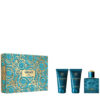 VERSACE EROS 3 PCS SET FOR MEN: 1.7 EAU DE TOILETTE SPRAY + 1.7 SHOWER GEL + 1.7 AFTER SHAVE..